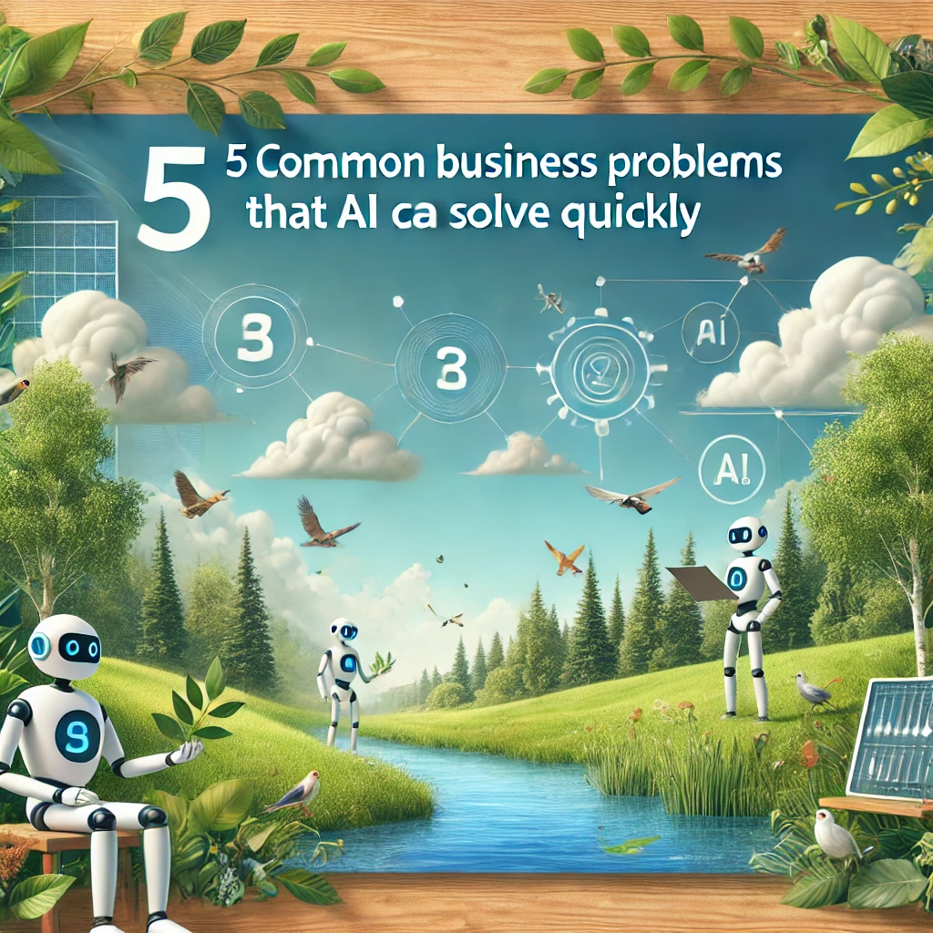 5 Common Business Problems That AI Can Solve Quickly