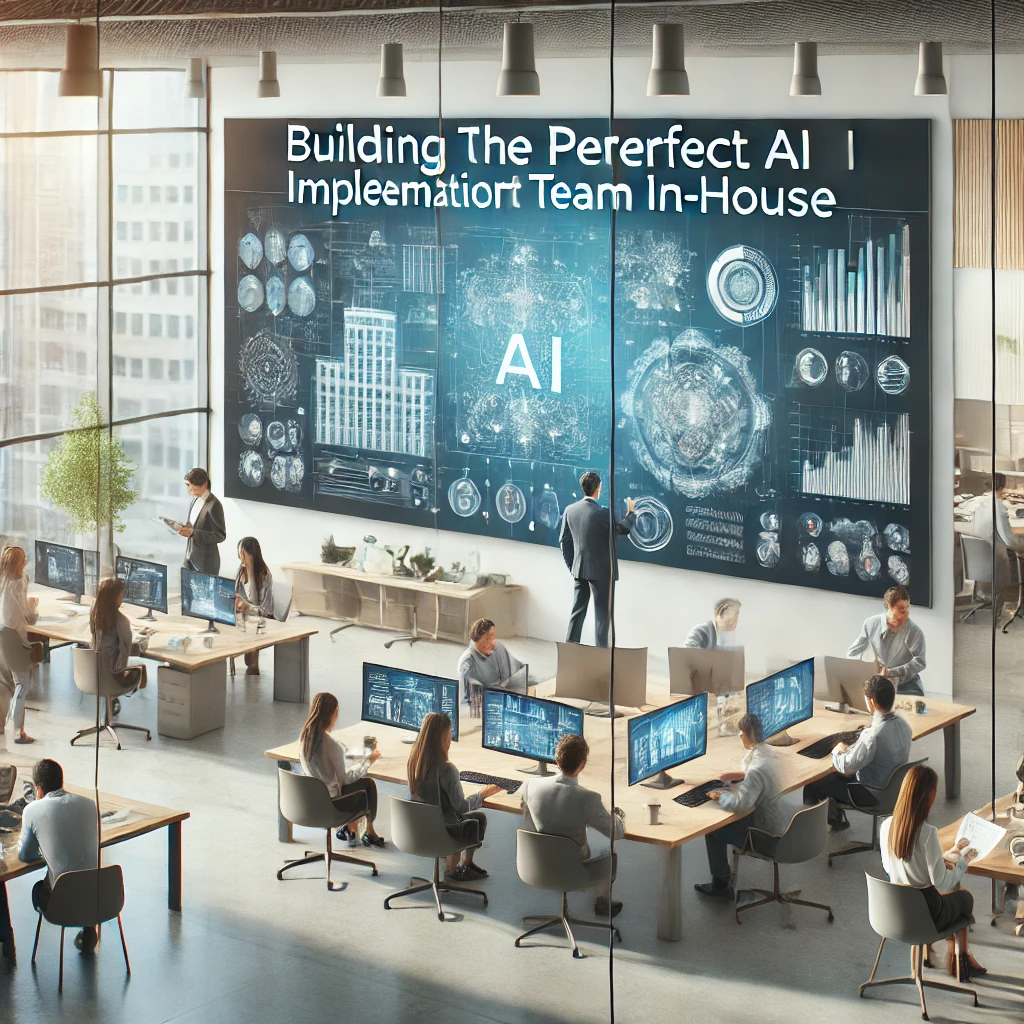 Building the Perfect AI Implementation Team In-House