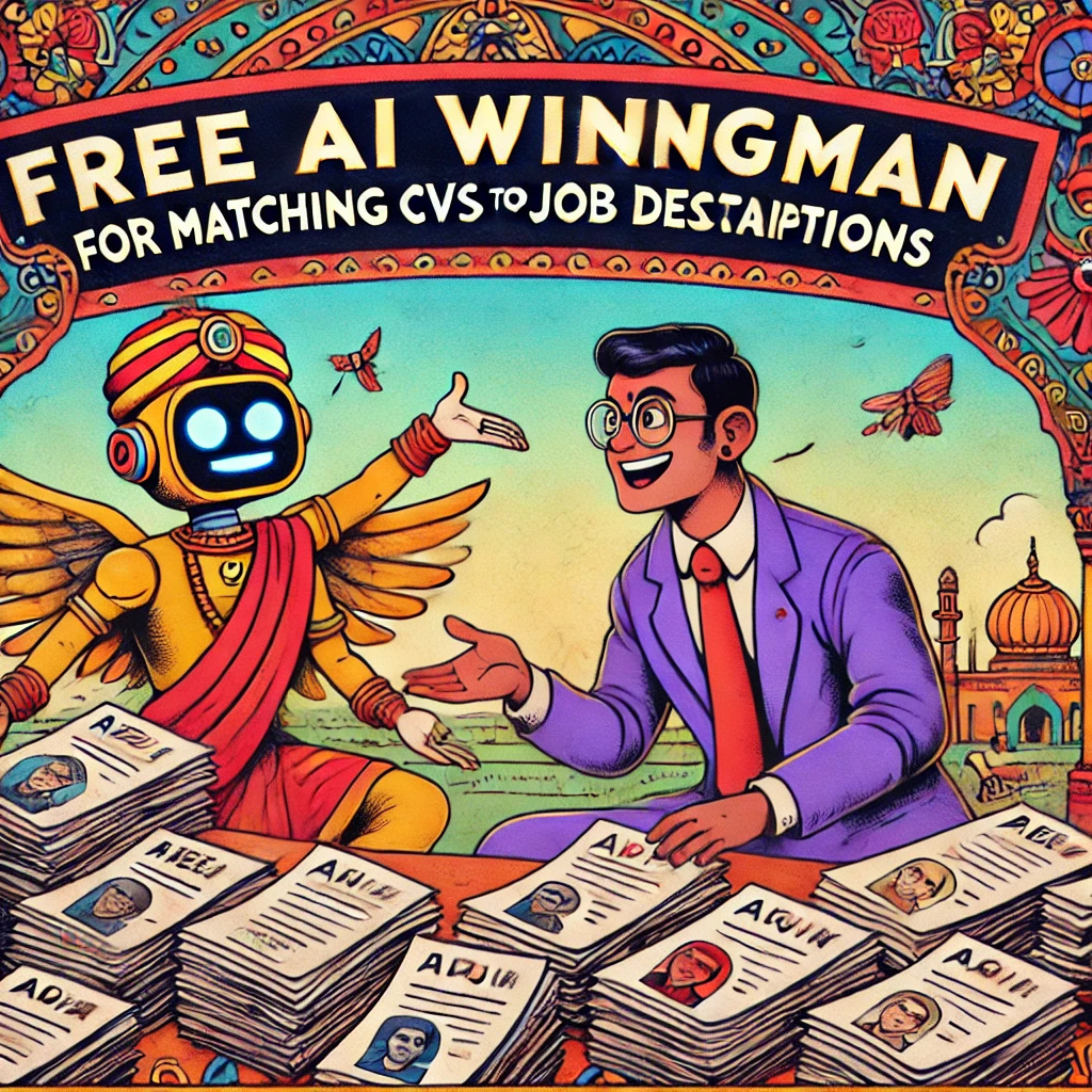 Your Free AI Wingman for Matching CVs to Job Descriptions