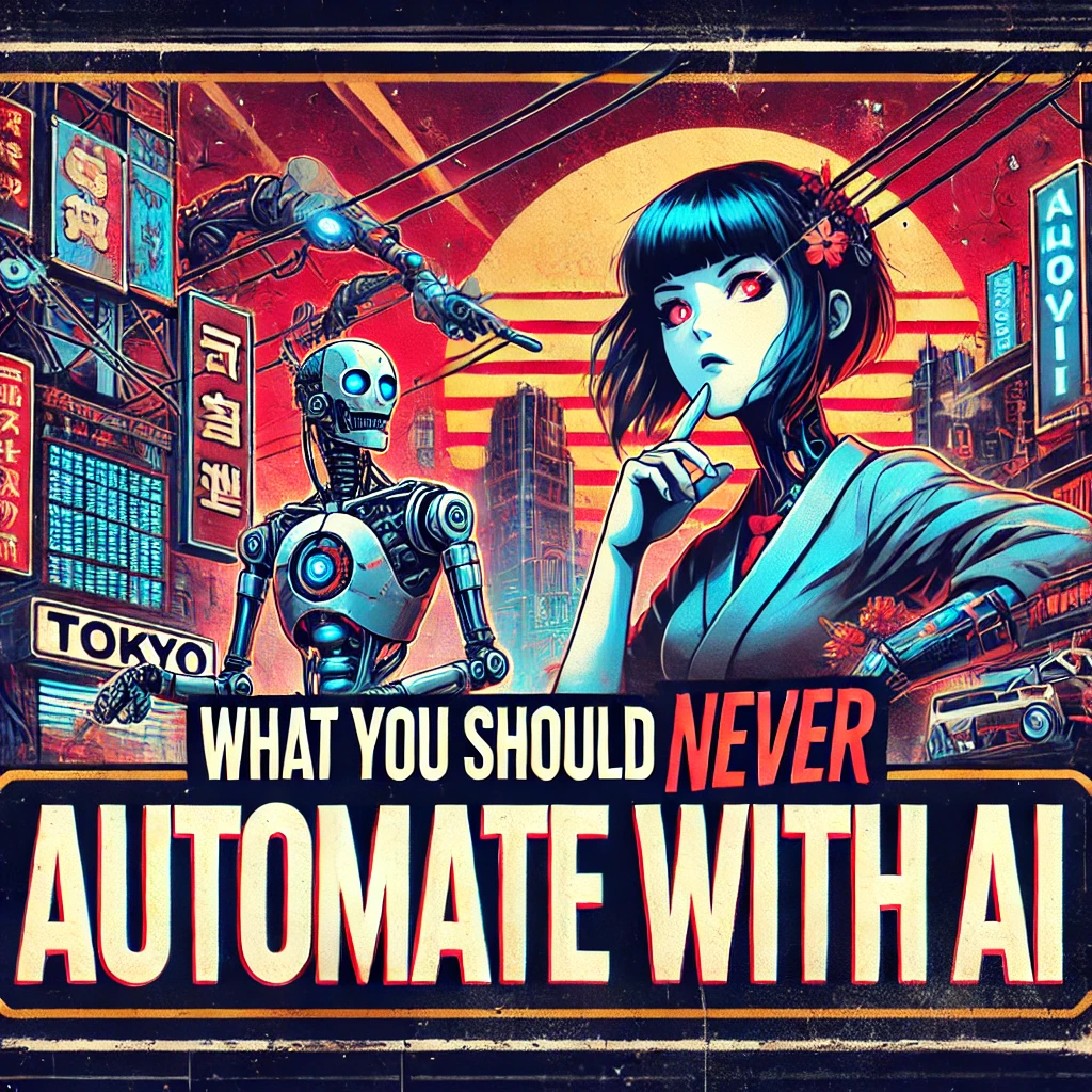 AI Developer’s Advice: What You Should Never Automate